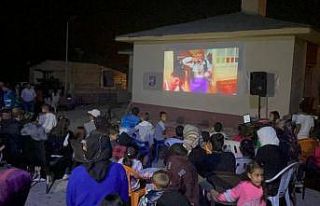 Açık havada sinema etkinliği
