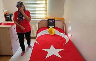 Acılı anne madende şehit düşen oğlunu böyle...