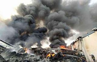 Adana’da alüminyum fabrikasında yangın