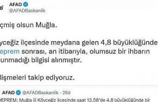 AFAD’dan Köyceğiz depremi açıklaması