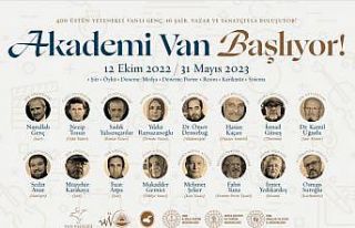 Akademi Van başlıyor