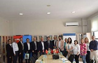 Akdeniz Zeytin Şehirleri Birliği heyeti Aydın’a...