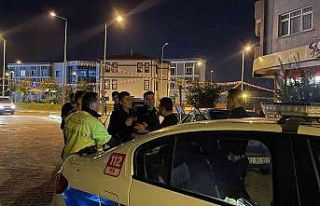 Alkollü sürücü polislere zor anlar yaşattı