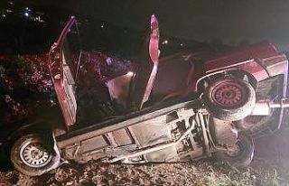 Alkolün etkisiyle kaza yaptı, "Burada ölü...