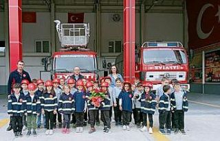Altınova’da öğrencilere yangın eğitimi