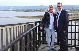 Altınova’nın yeni emniyet müdürü kuşları...