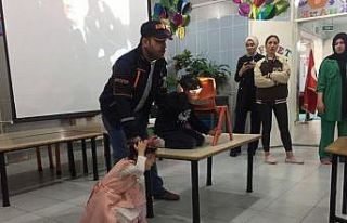 Anasınıfı öğrencilerine AFAD eğitimi
