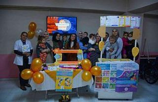 Anneler emzirme haftasında bilgilendirildi