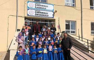 Antalya Konyaaltı’ndan kardeş okul Çarıkballı’ya...