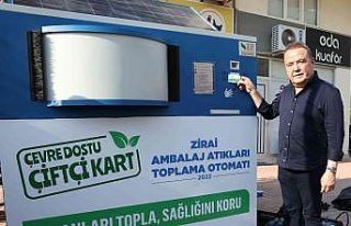 Antalya’da zirai ambalaj atığı sorunu çözülüyor