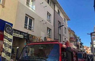 Apart yangını paniğe neden oldu