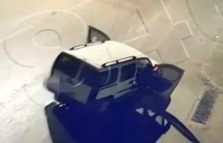 Arabayı iterek çalmaya çalıştı, kovalamaca sonucu...