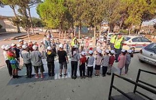 Aydın’da 117 öğrenci “trafik dedektifi” oldu