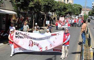 Aydın’da sağlık için yürüdüler
