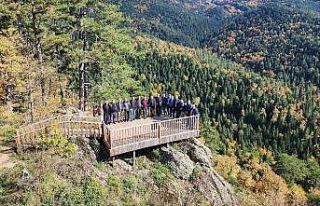Baklabostan Tabiat parkında sonbahar güzelliği