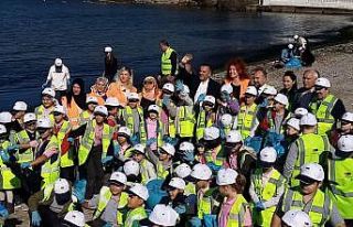 Bandırma Livatya sahilinde artık denize girilebilecek