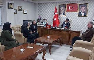 Başkan Adem Çalkın, ‘Milletin Kapısı’nda...