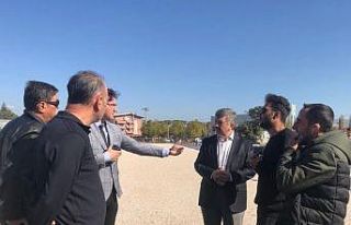 Başkan Akçadurak, Gediz Spor Kompleksi’nde incelemelerde...