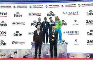 Başkan Altay Karate Şampiyonasında dereceye giren...