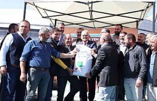 Başkan Büyükkılıç’a tarım teşekkürü