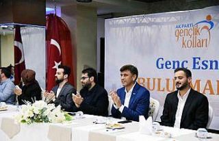 Başkan Çalışkan, genç esnafla buluştu