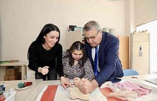 Başkan Çerçi özel öğrenciler ile buluştu