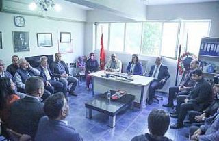 Başkan Çerçioğlu, Çineli muhtarlar ile bir araya...