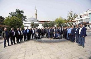 Başkan Gürün’den Muhtarlar Federasyonuna ziyaret