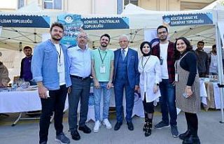 Başkan Kavuş üniversiteli gençlerle buluştu