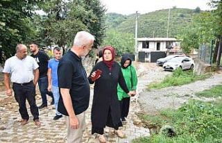 Başkan Keskin, vatandaşın sorununa çözüm oldu