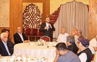 Başkan Kocaispir, önceki dönemin muhtarlarıyla...