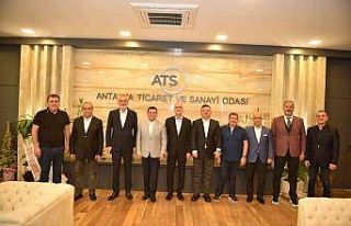 Başkan Tütüncü’den, ATSO Başkanı Bahar’a...