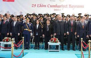 Batman’da 29 Ekim Cumhuriyet Bayramı coşkuyla...