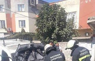 Batman’da bakkala giden sürücü döndüğünde...