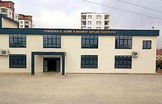 Batman’da yapımı tamamlanan taziye evi hizmete...