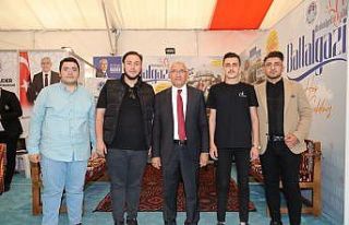 Battalgazi Belediyesi standına yoğun ilgi