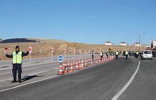 Bayburt’ta helikopter destekli trafik denetimi yapıldı