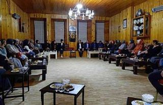 Bayburt’ta yeni atanan öğretmenlerle akşam sohbeti