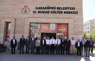Baydilli, Vali Ayhan’a Karaköprü’yü gezdirdi
