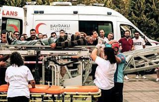 Bayraklı Belediyesinde yangın tatbikatı