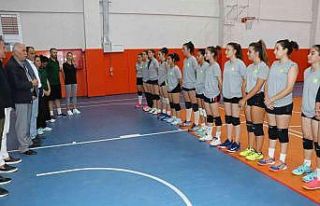 BBSK yönetiminden voleybol takımına tam destek