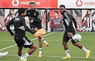 Beşiktaş’ta Trabzonspor maçı hazırlıkları...