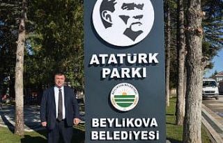 Beylikova’da Atatürk Parkı yenilendi