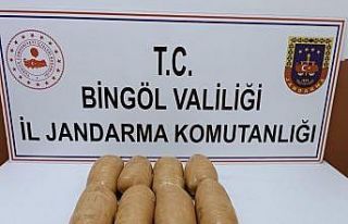 Bingöl’de 4 kilo 485 gram esrar ele geçirildi:...