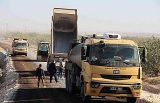 Birecik’e uzun ömürlü beton yol