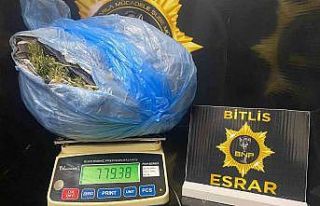 Bitlis’te uyuşturucu operasyonu