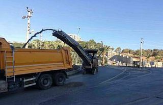 Bodrum Dr. Mümtaz Ataman Caddesi’nde çalışmalar...