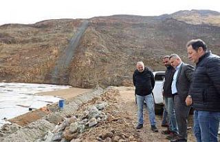 Bölge Müdürü Yavuz, Narman Şehitler Barajı’nda...