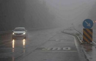 Bolu Dağı’nda sağanak ve yoğun sis etkili oluyor