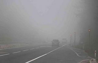 Bolu Dağı’nda sis sebebiyle görüş mesafesi...